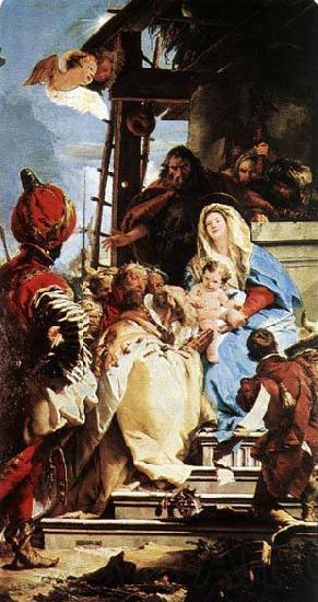 Giovanni Battista Tiepolo Adoration of the Magi France oil painting art